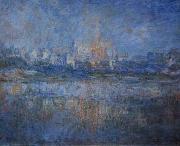 Claude Monet Vetheuil in the Fog oil painting picture wholesale
